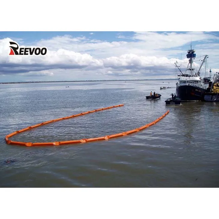 PVC ugunsizturīgs brezenta piepūšamais materiāls eļļas noplūdes strēlei