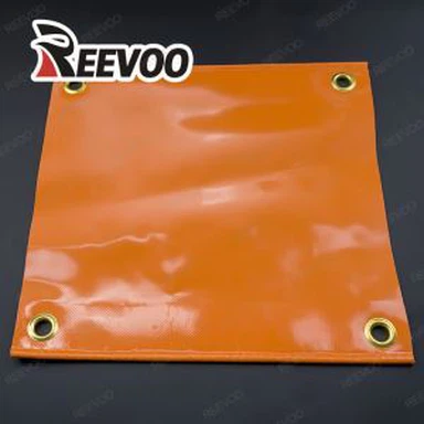 Oranžais PVC tenta apvalks